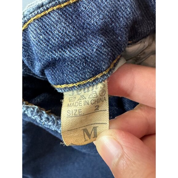 Jeans Fashion blue denim mini A-line skirt size 2 - Picture 5 of 5